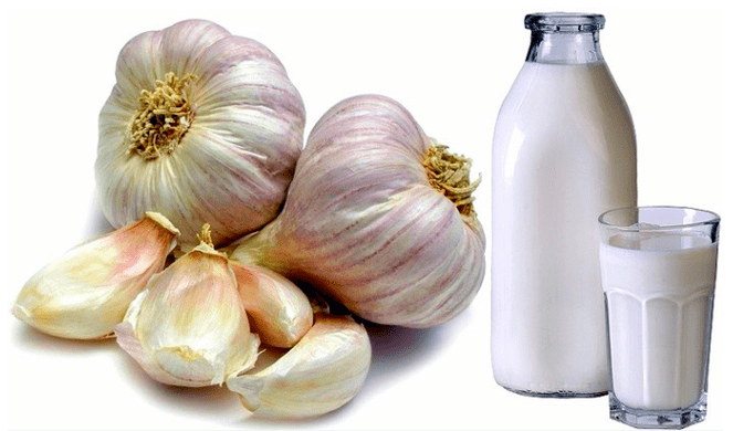 Recipe for cleaning your body with garlic