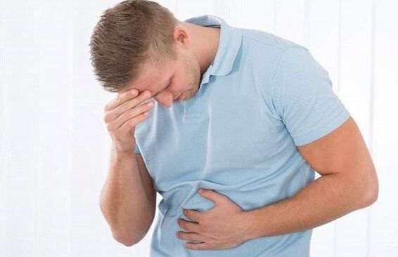 Abdominal spasm
