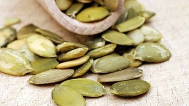 Pumpkin seeds remove parasites from the body