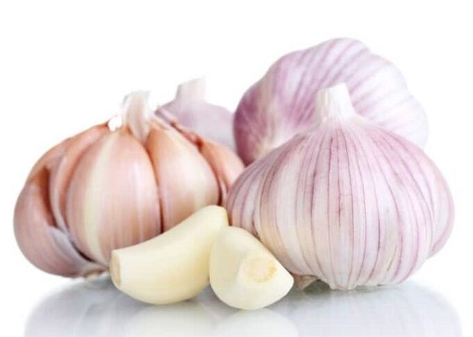 Garlic can remove parasites from the body